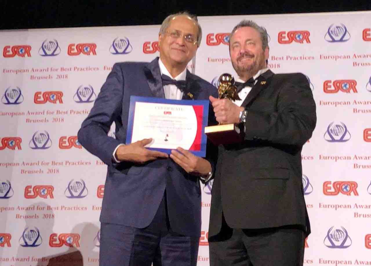"European Award of Best Practices” 