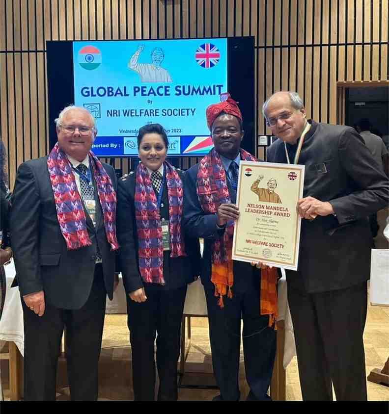 "Nelson Mandela Leadership Award” 